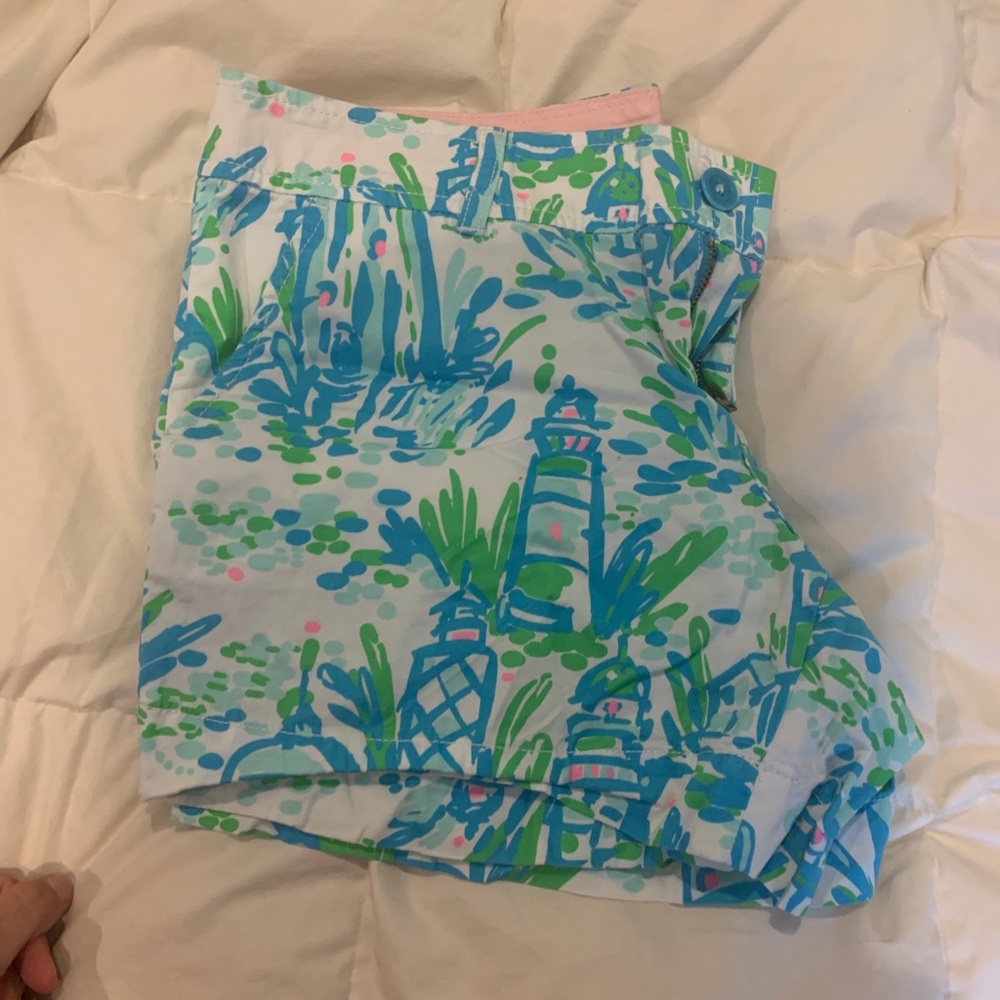 Lilly Pulitzer Lighthouse shorts